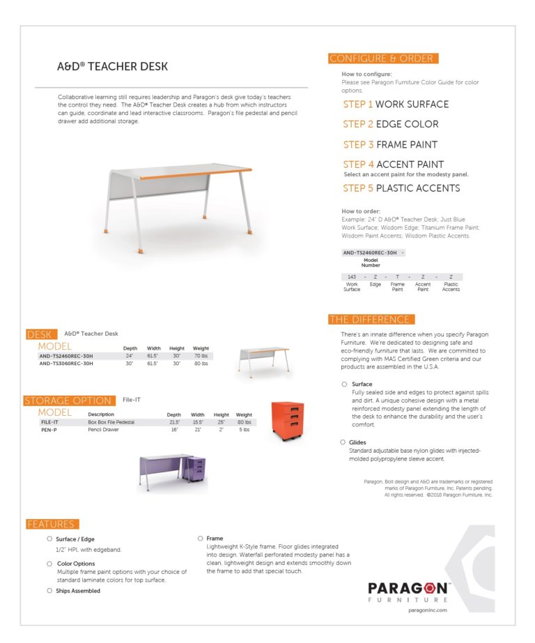A-D-Teacher-Desk-Cut-Sheet-Paragon-Furniture