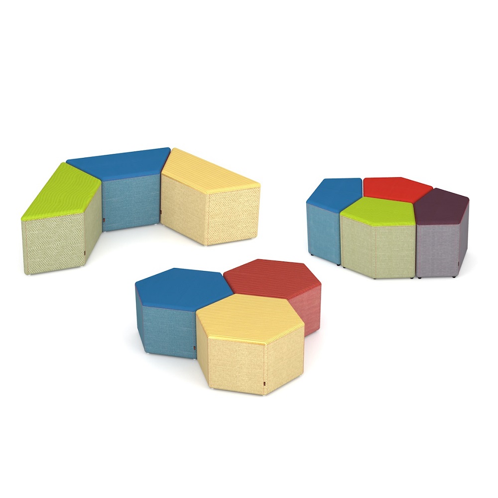 Blender Foam Soft Seating for Schools - Paragon Furniture