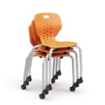 Emoji-Classroom-Student-Chair-4-leg-Casters-Stack-16-Paragon-Furniture