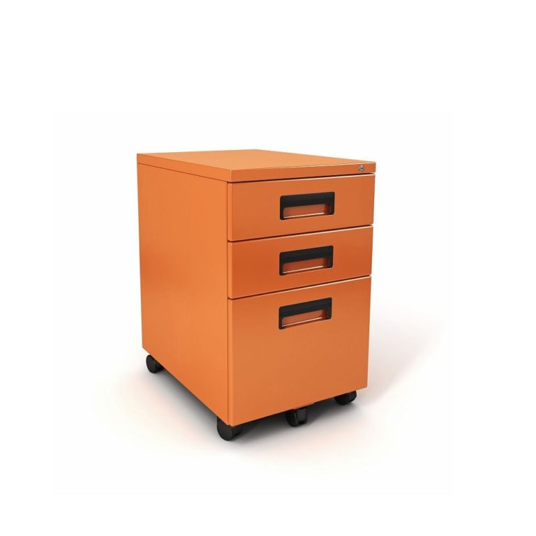 File-It-Mobile-Filing-Cabinet-Orange-Paragon-Furniture