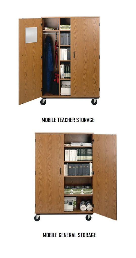 MOBILE TEACHER STORAGE & MOBILE GENERAL STORAGE - 1